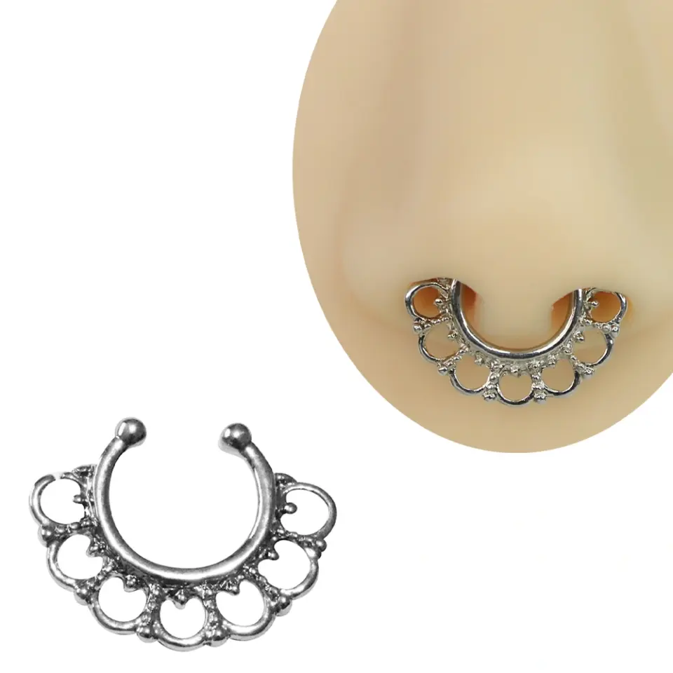gumus-renk-halka-motifli-pirinc-uzeri-kaplama-sikistirma-septum-piercing