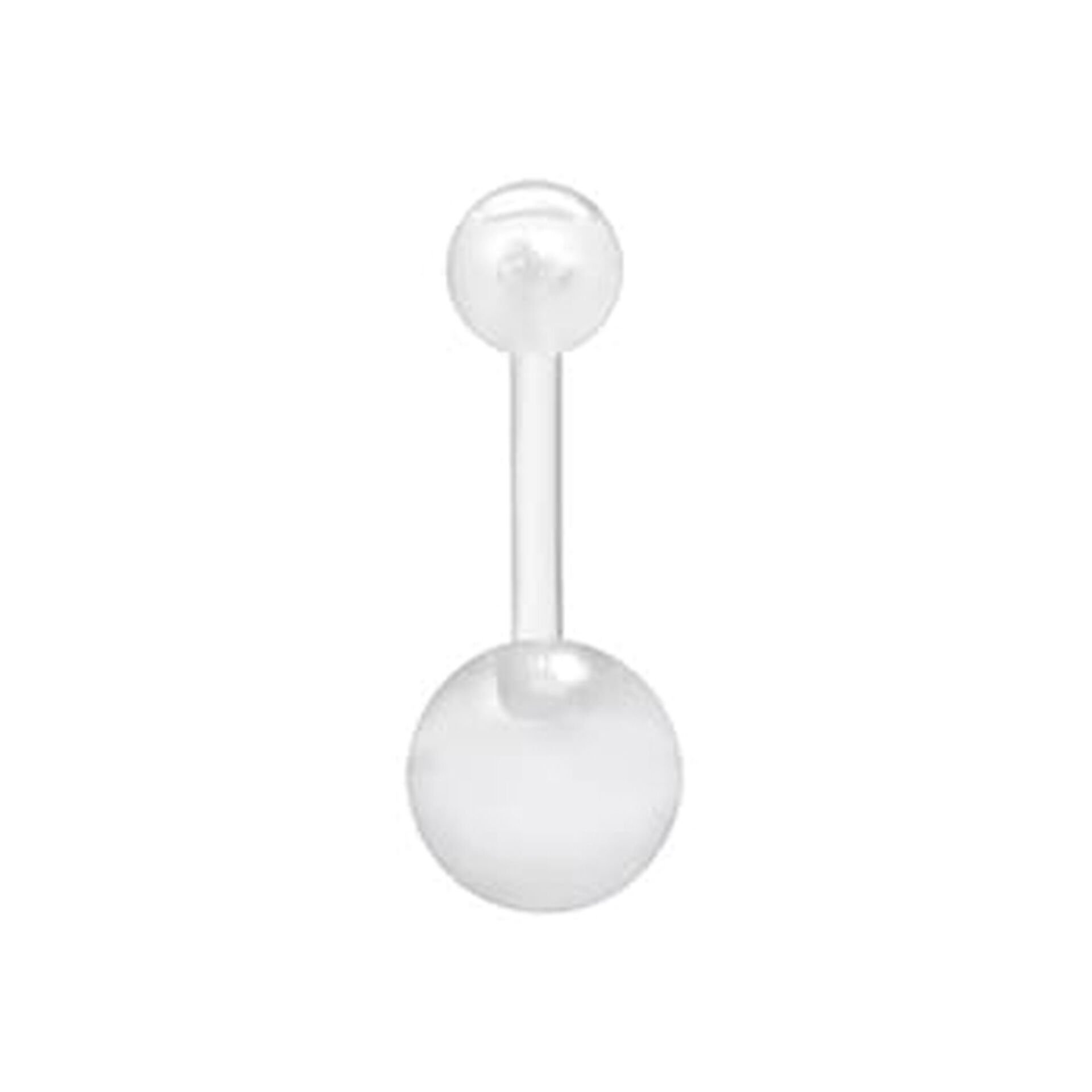 Toplu Bioplastik (PTFE) Göbek Piercing