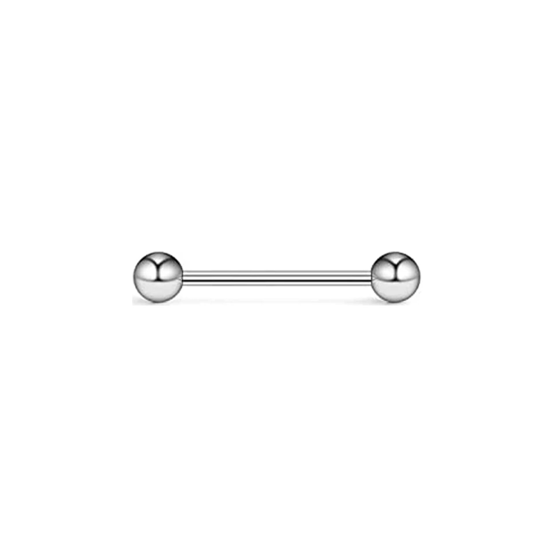 Toplu Çelik 1,2 mm Düz Bar Piercing, Tragus-Helix-Meme-Septum-Kıkırdak