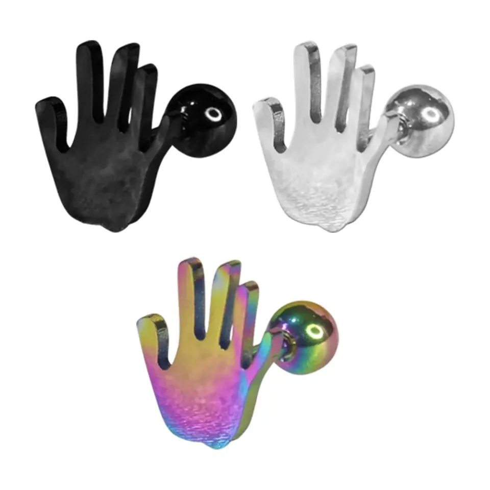 316L Cerrahi Çelik DUR Helix Kıkırdak Piercing