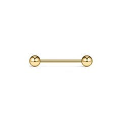 Toplu Gold Çelik 1,2 mm Düz Bar Piercing, Tragus-Helix-Meme-Septum-Kıkırdak