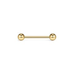 Toplu Gold Çelik 1,2 mm Düz Bar Piercing, Tragus-Helix-Meme-Septum-Kıkırdak