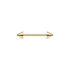 Spayk Gold Çelik 1,2 mm Düz Bar Piercing, Tragus-Helix-Meme-Septum-Kıkırdak