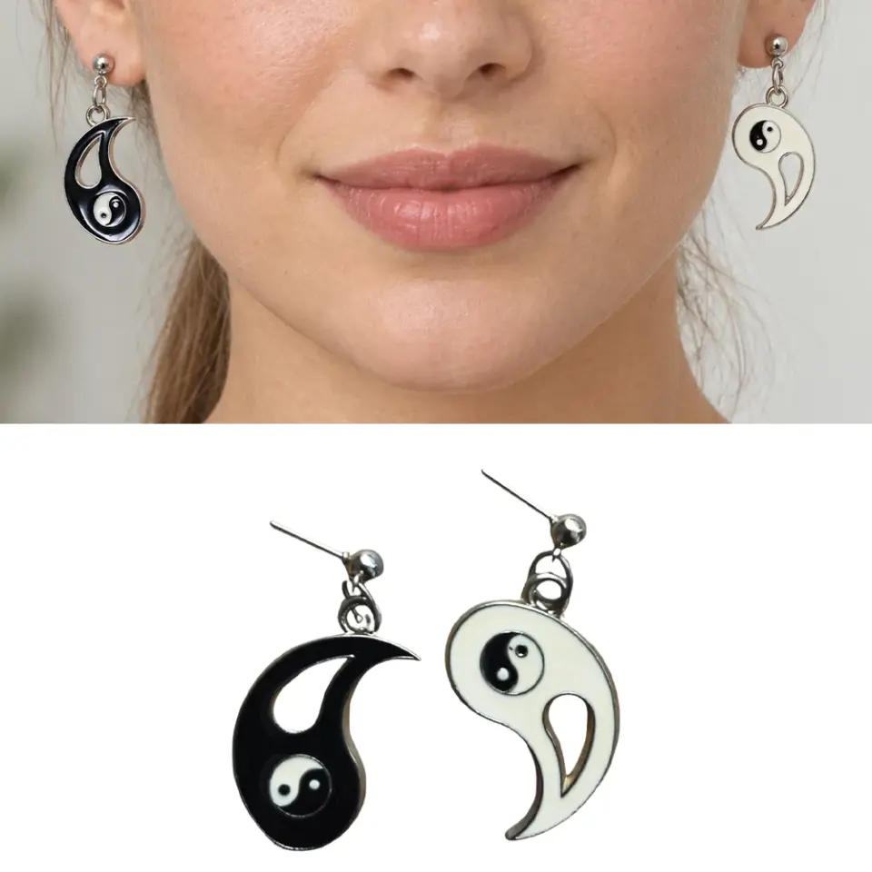 yin-yang-figurlu-asimetrik-siyah-beyaz-mineli-sallantili-kupe