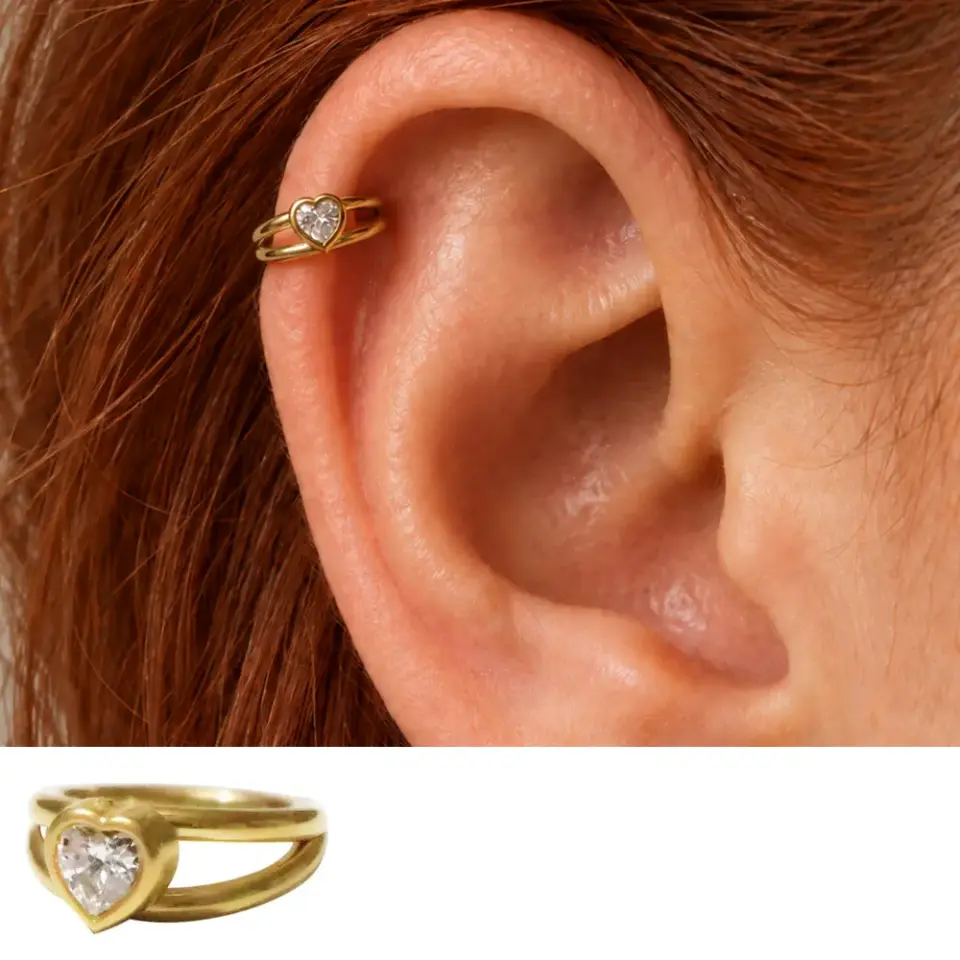kalp-figurlu-gold-halka-helix-piercing