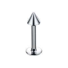 Spayk Çelik Flatback Düz Bar Piercing, Tragus-Helix-Conch-Burun-Dudak-Kıkırdak