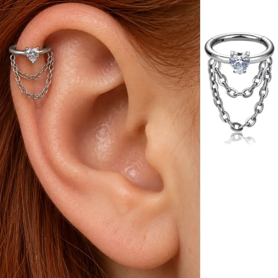 kalp-tasli-zincirli-gumus-helix-piercing