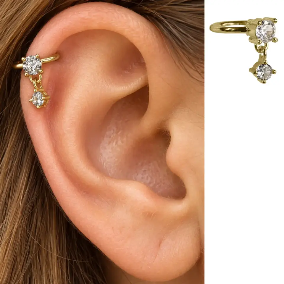 tasli-sallantili-gold-helix-piercing