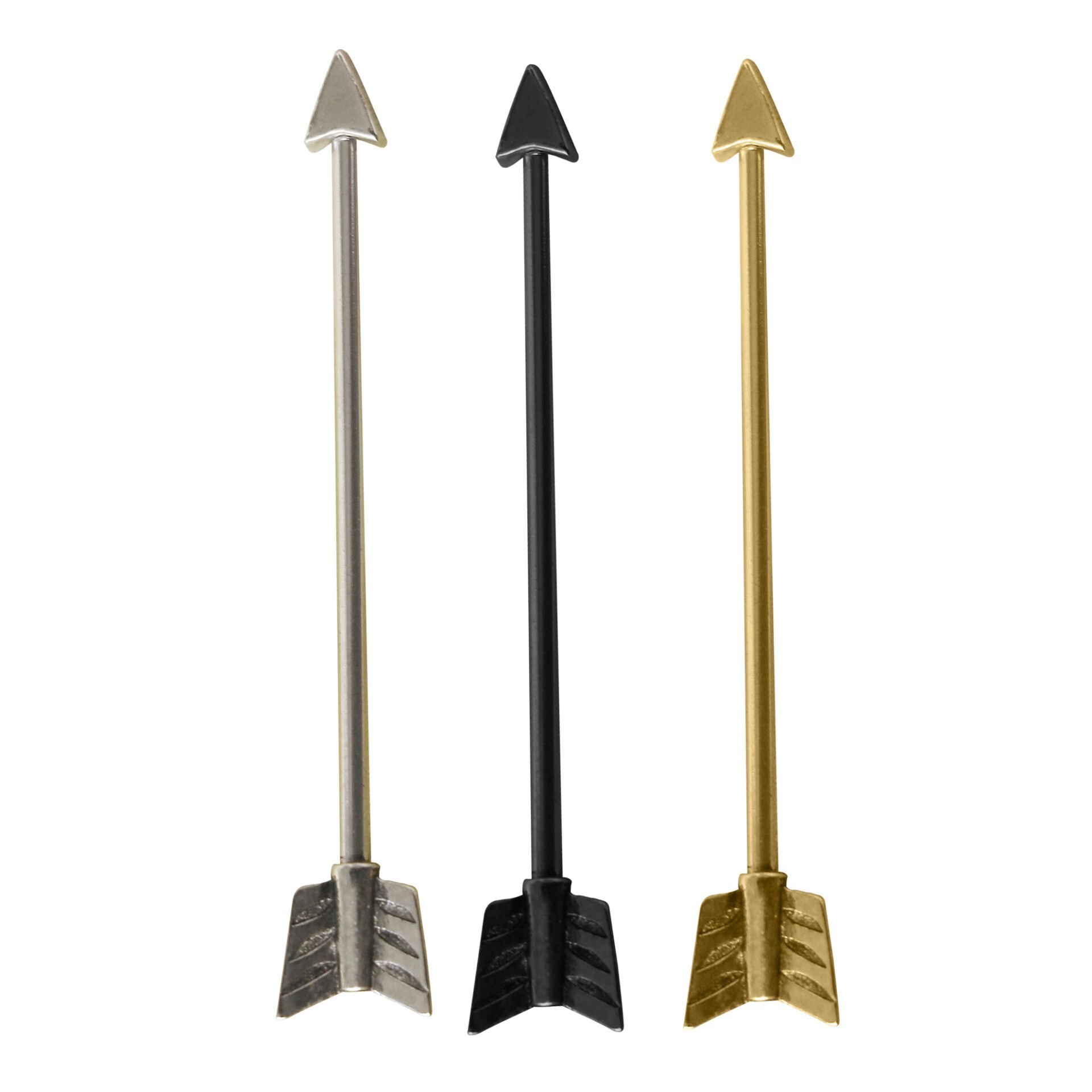 Antik Ok Çelik 1,6 mm Düz Bar Piercing, Köprü-Industrial