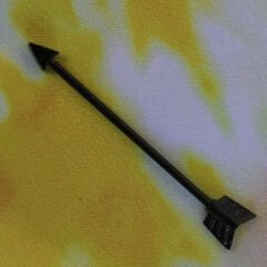 Antik Ok Çelik 1,6 mm Düz Bar Piercing, Köprü-Industrial