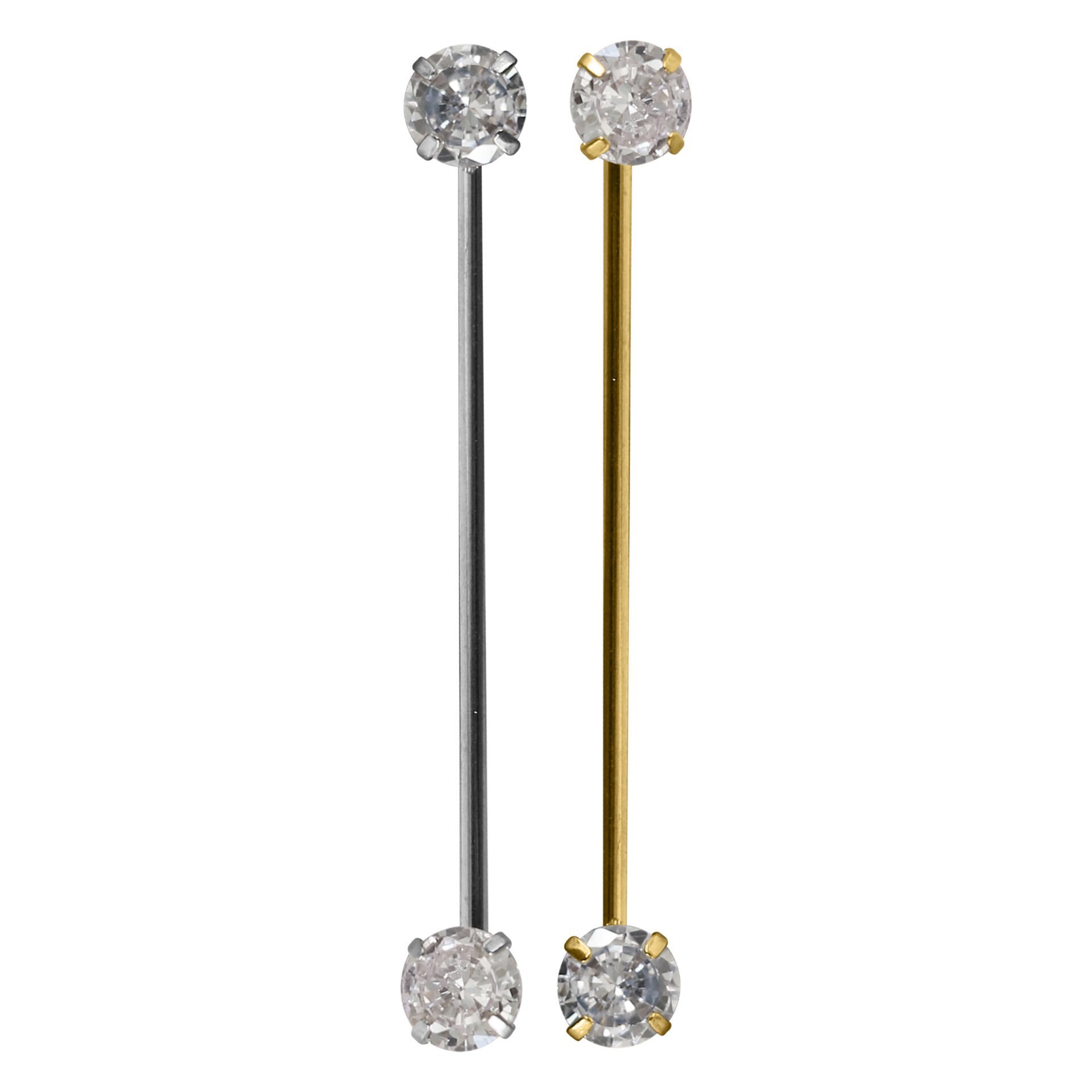 6mm Zirkon Çelik 1,6 mm Düz Bar Piercing, Köprü-Industrial