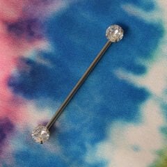 6mm Zirkon Çelik 1,6 mm Düz Bar Piercing, Köprü-Industrial