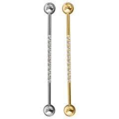 Su Taşı Çelik 1,6 mm Düz Bar Piercing, Köprü-Industrial