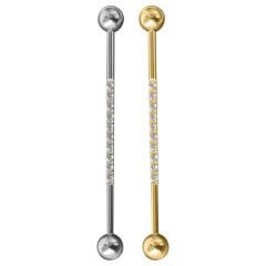 Su Taşı Çelik 1,6 mm Düz Bar Piercing, Köprü-Industrial