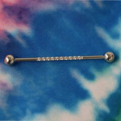 Su Taşı Çelik 1,6 mm Düz Bar Piercing, Köprü-Industrial