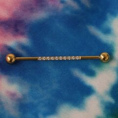 Su Taşı Çelik 1,6 mm Düz Bar Piercing, Köprü-Industrial