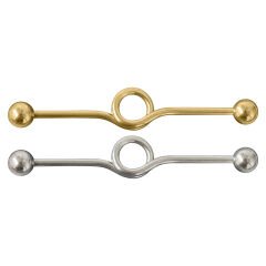 Halka Detaylı Çelik 1,6 mm Düz Bar Piercing, Köprü-Industrial