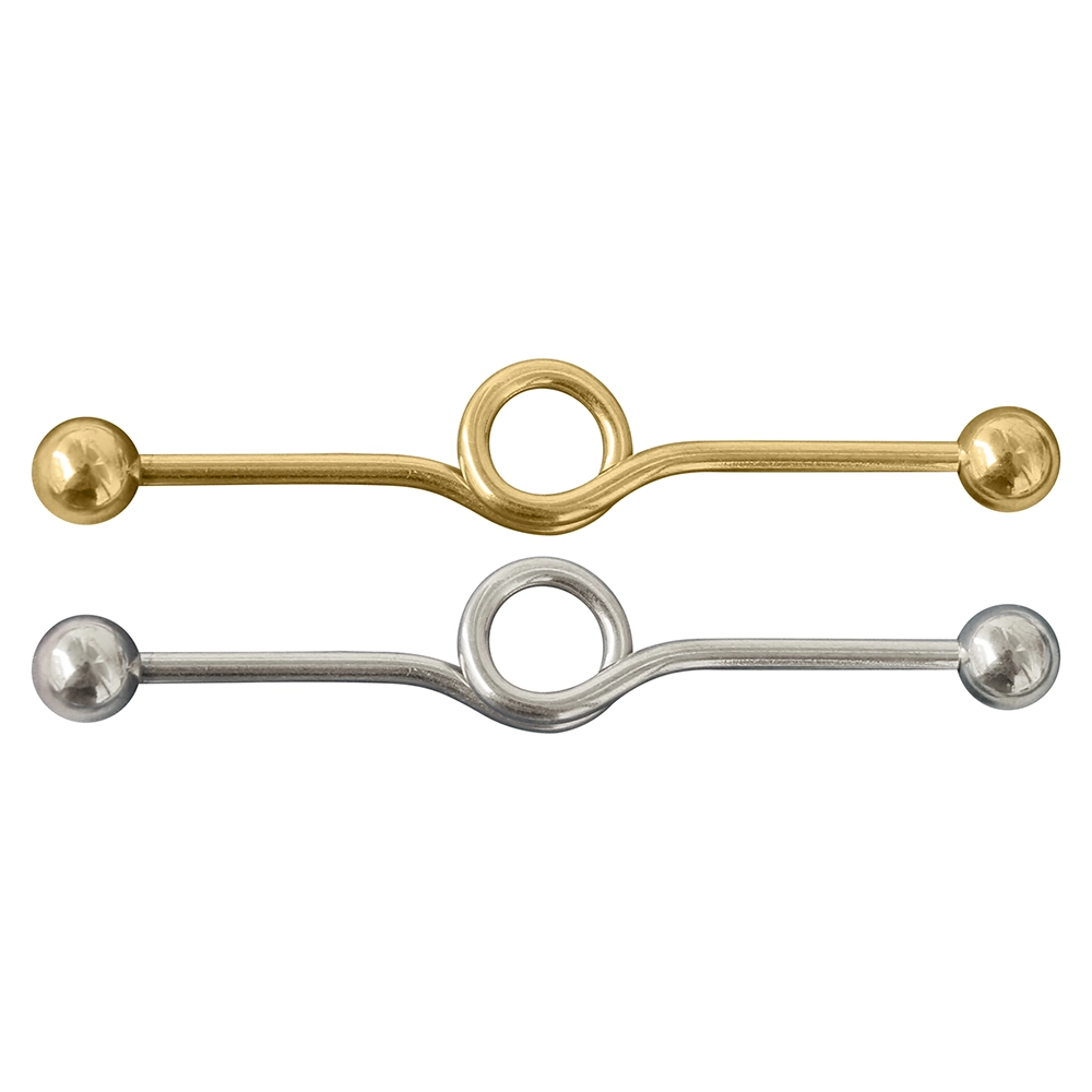 316L Cerrahi Çelik Halkalı Industrial - Köprü Piercing