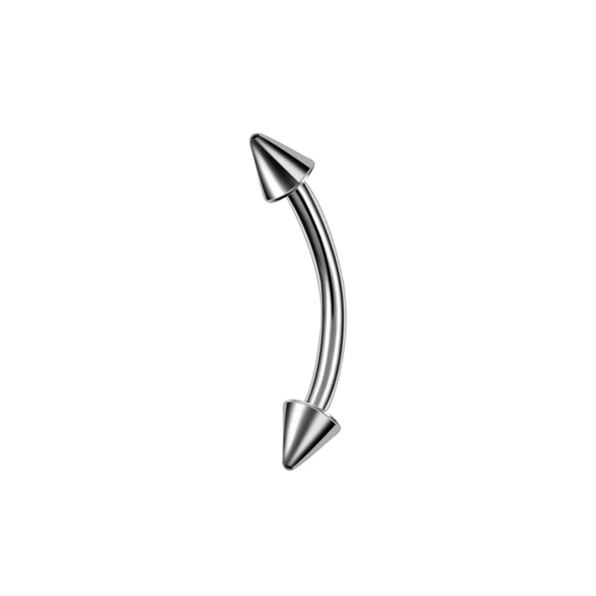 Spayk Çelik Banana Piercing, Kaş-Rook-Daith-Snug-Vertical Tragus