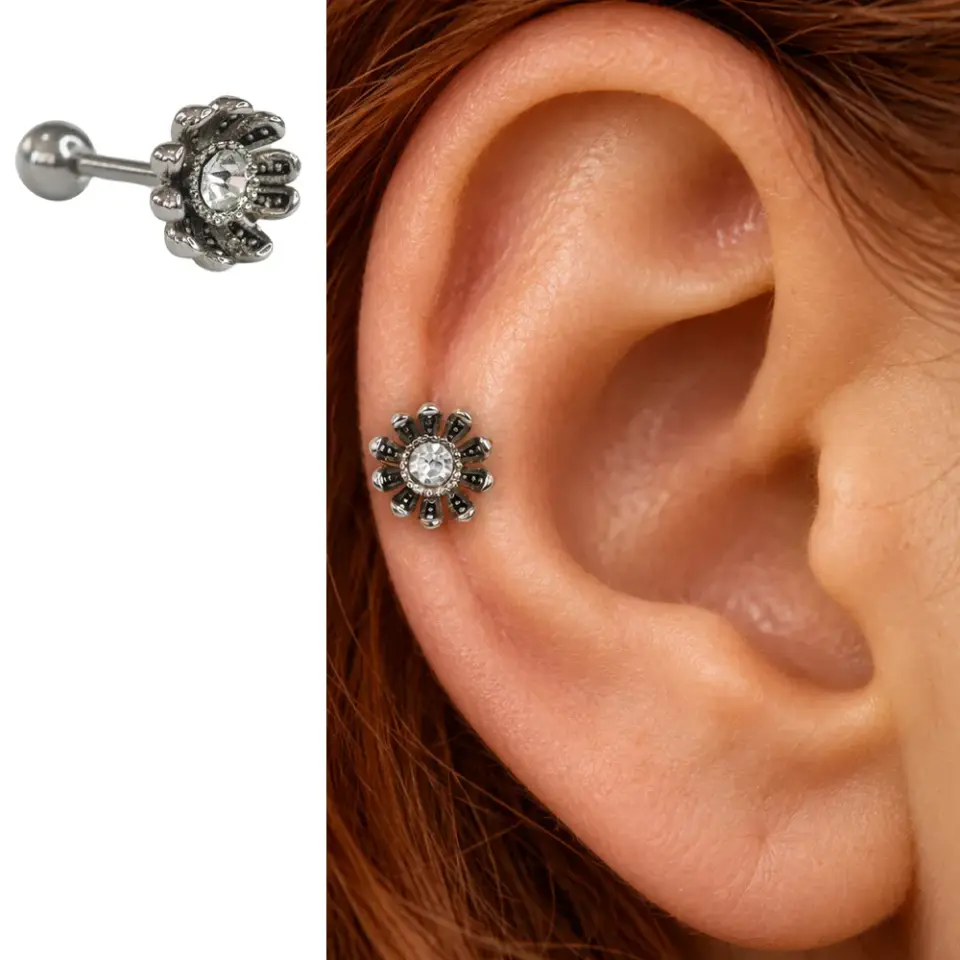 tek-taslı-cicek-helix-piercing