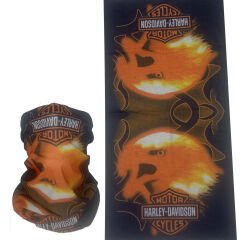 Kartal Desenli Boru Bandana | 25x50 cm Microfiber Çok Amaçlı Buff