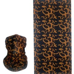 Tribal Desenli Boru Bandana | 25x50 cm Microfiber Çok Amaçlı Buff