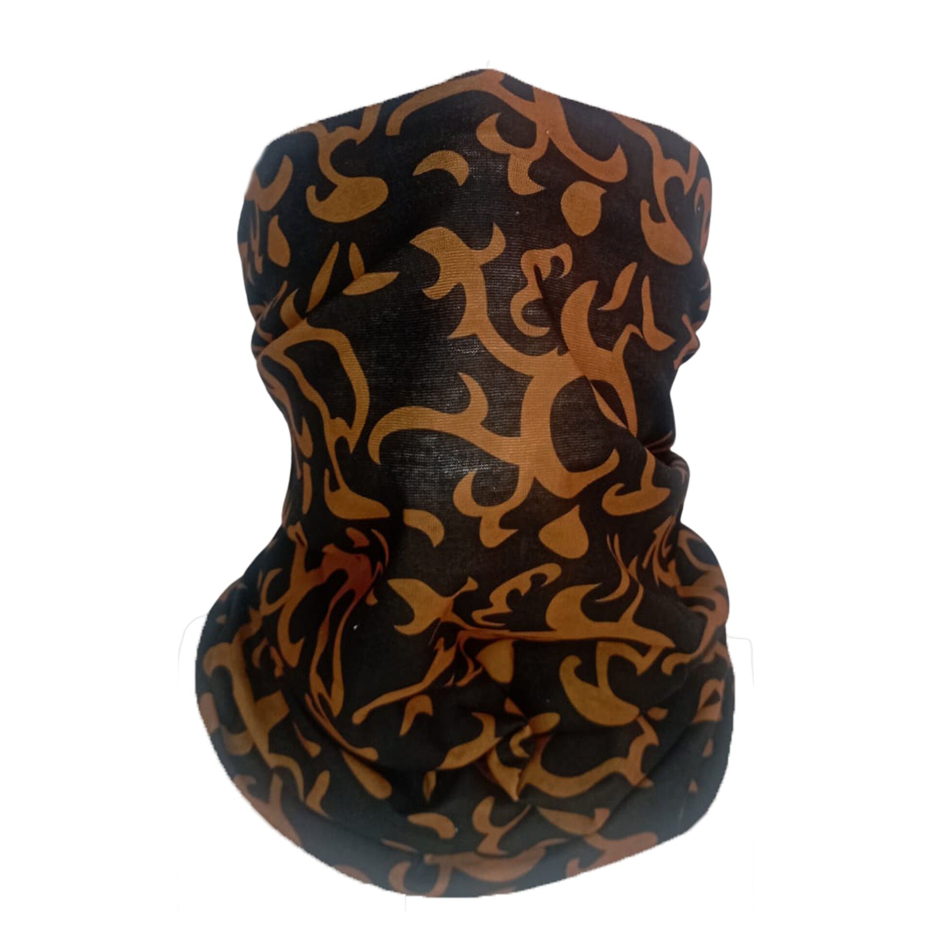 Tribal Desenli Boru Bandana | 25x50 cm Microfiber Çok Amaçlı Buff