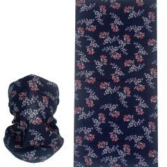 Floral Night Boru Bandana | Çiçek Desenli