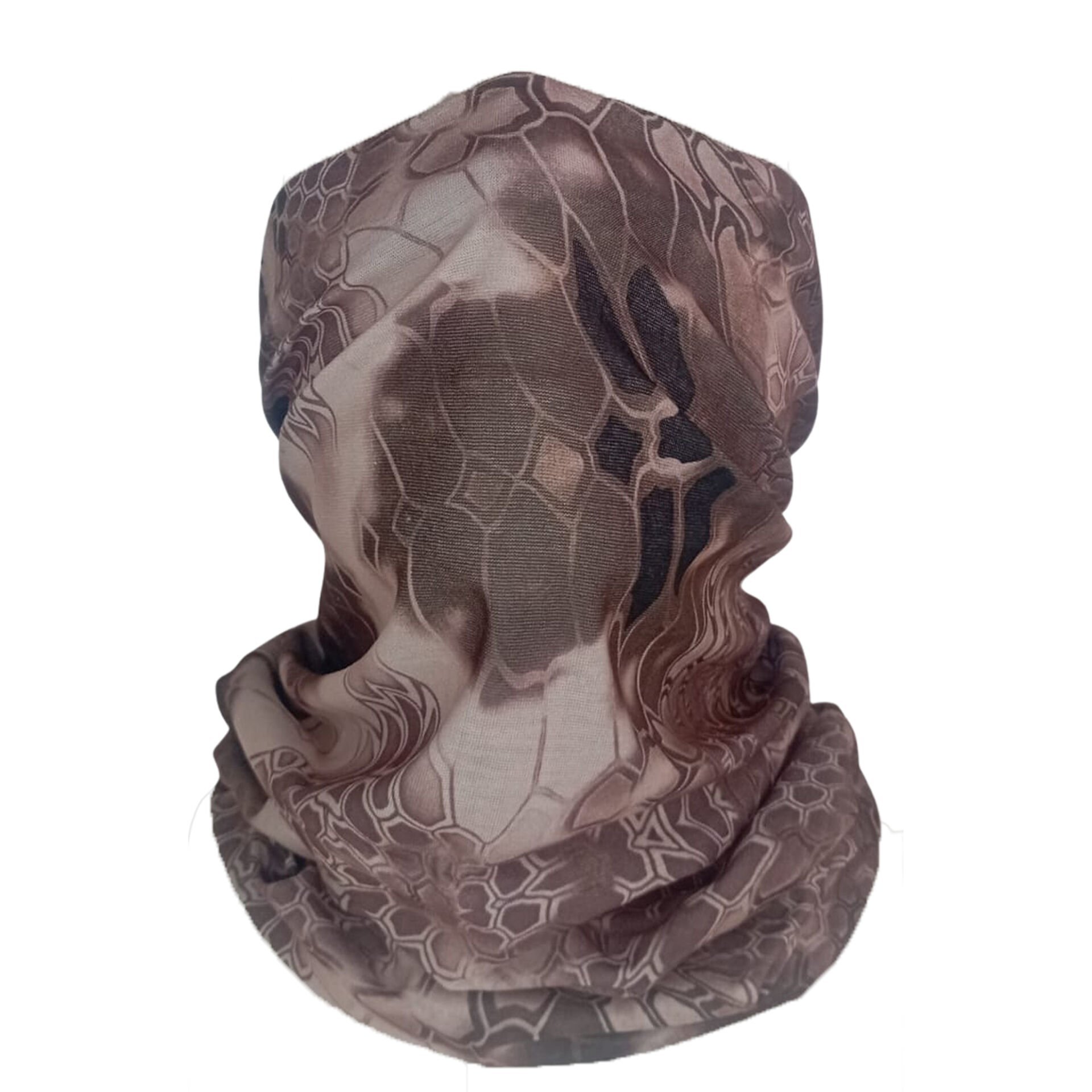 Yılan Desenli Kamuflaj Boru Bandana