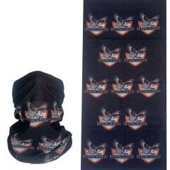 Flying Eagle Siyah Boru Bandana