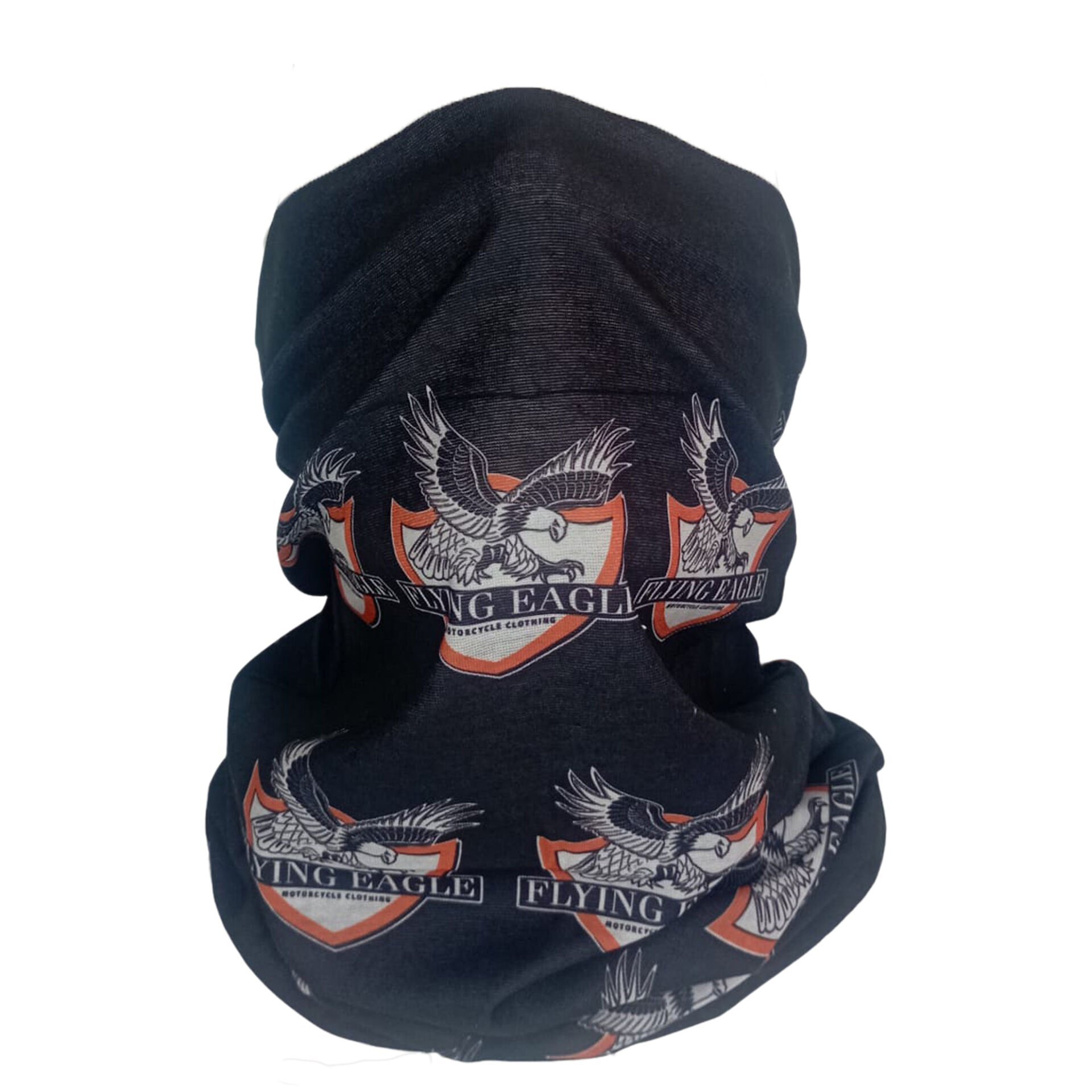 Flying Eagle Siyah Boru Bandana