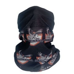 Flying Eagle Siyah Boru Bandana