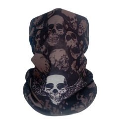 Skull Machine Kafatası Desenli Boru Bandana