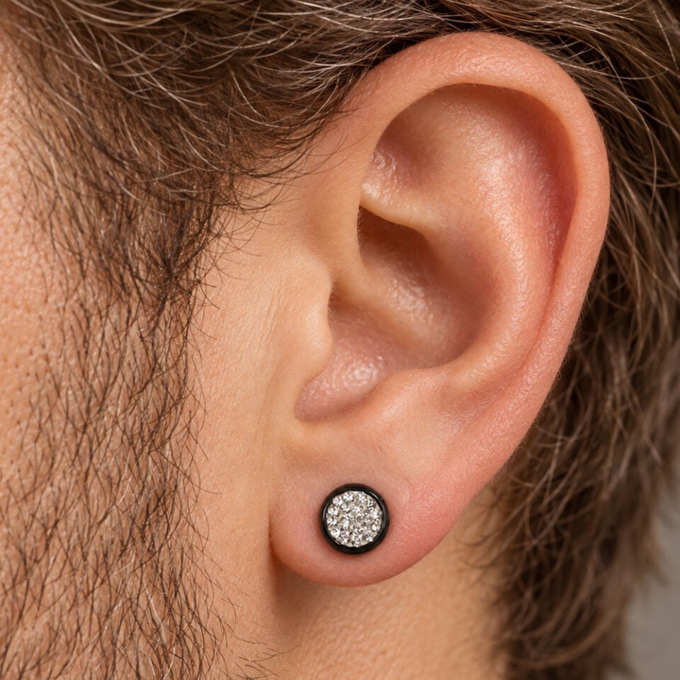 tasli-siyah-disk-helix-piercing