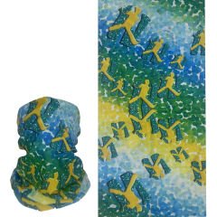 Koşucu Figürlü Renkli Boru Bandana – Runner Spirit