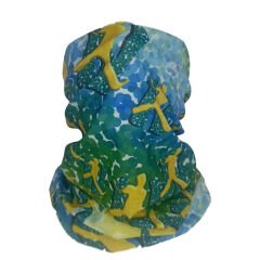 Koşucu Figürlü Renkli Boru Bandana – Runner Spirit