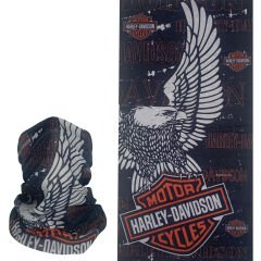 Kartal Desenli Motosiklet Buff – Siyah