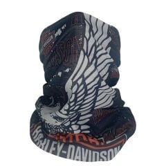 Kartal Desenli Motosiklet Buff – Siyah