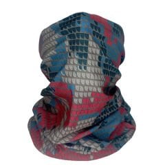 Renkli Kamuflaj Desenli Buff – Gri Zeminli Boru Bandana