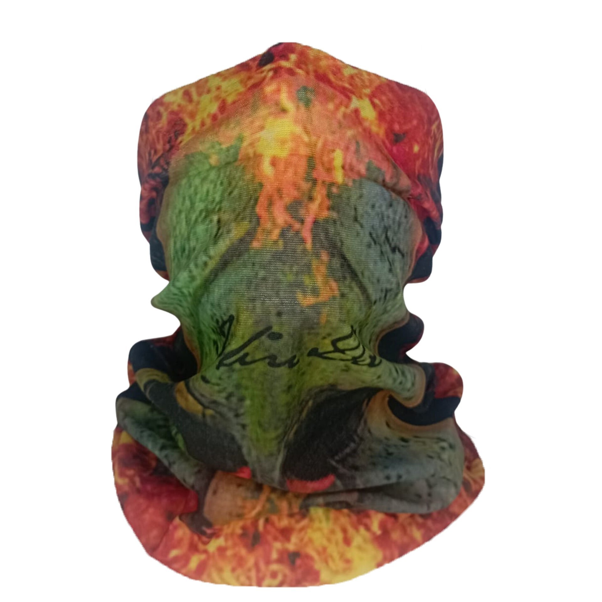 Alevli Savaşçı Kask Desenli Buff – Boru Bandana