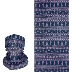 Tropik Ananas & Palmiye Desenli Buff – Boru Bandana