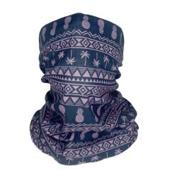 Tropik Ananas & Palmiye Desenli Buff – Boru Bandana