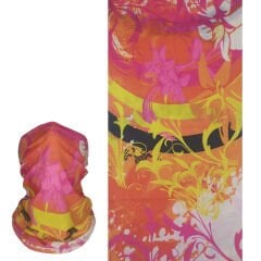 Tropikal Çiçek Desenli Buff – Yaz Enerjisi Bandana