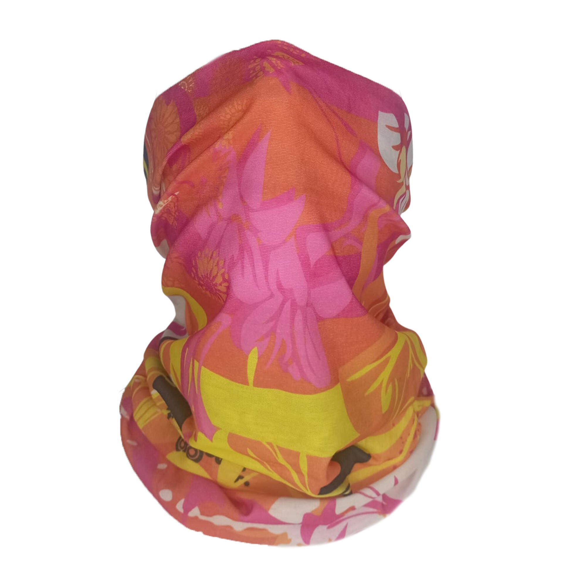Tropikal Çiçek Desenli Buff – Yaz Enerjisi Bandana