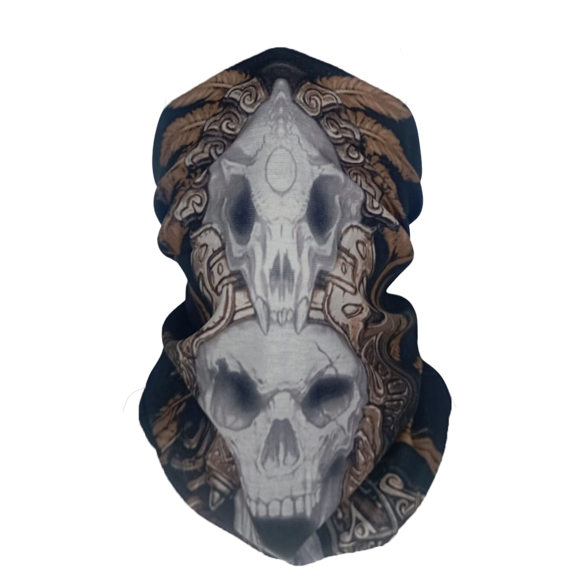 Tribal Skull Warrior Buff – Kafatası Savaşçı Bandana