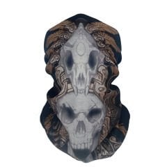 Tribal Skull Warrior Buff – Kafatası Savaşçı Bandana