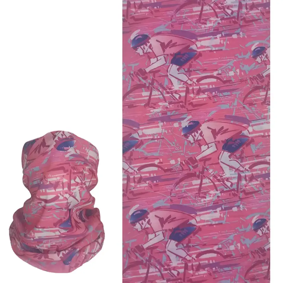 bisiklet desenli boyuna yüze takılan buff Bandana Saç Bandı
