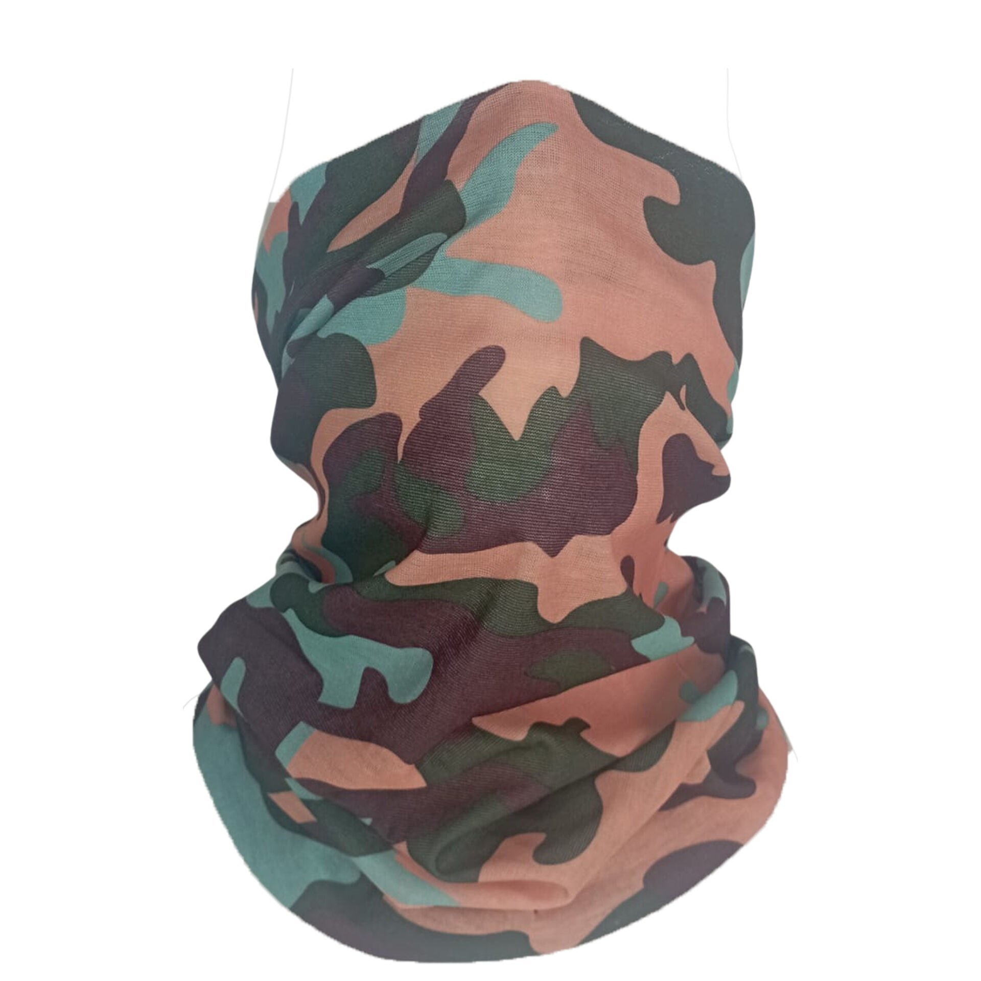 Klasik Kamuflaj Desenli Buff