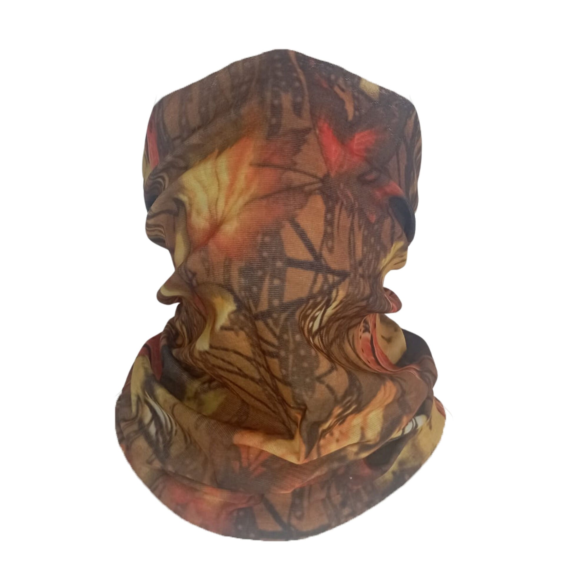 Sonbahar Yaprak ve Kelebek Desenli Buff – Outdoor Bandana