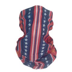 Yıldızlı Çizgili Buff – Renkli Bandana ve Boyunluk